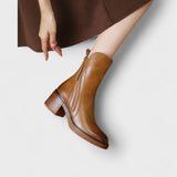 Gabriella | Leather Ankle Boots