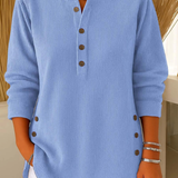 Susan | Henley Button Tunic