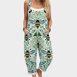 Dungarees with Bees & Vines