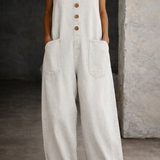 Amelia - Vintage Cotton Dungarees