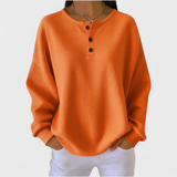 Helene - Pullover made from soft waffle fabric