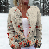Leah | Speckled Wildflower Cardigan