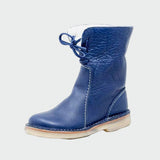 Camilla | Women's Waterproof Leather Boots with Wool Lining