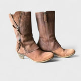 Alma | Mid-Calf Vintage Boots