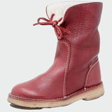 Camilla | Women's Waterproof Leather Boots with Wool Lining