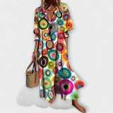 Lila - Flattering Maxi Dress with Tummy Coverage