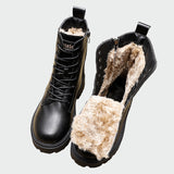 Eleonora | Winter Leather Ankle Boots