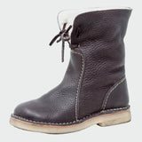 Camilla | Women's Waterproof Leather Boots with Wool Lining