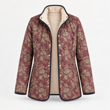 Evelyn - Retro Floral Print Jacket