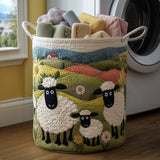 Quilted Laundry Basket – Lamb