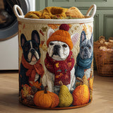 Quilted Laundry Basket – Bulldog