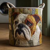 Quilted Laundry Basket – Bulldog Rustic Style