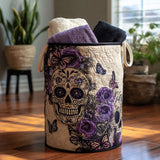 Quilted Laundry Basket – Decorative Knochen