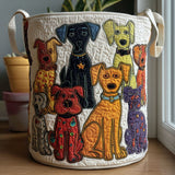 Quilted Laundry Basket – Decorative Prints