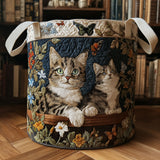 Quilted Laundry Basket – Decorative Prints