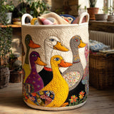 Quilted Laundry Basket – Sweet Duck