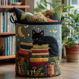Quilted Laundry Basket – Literary Sample
