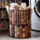 Quilted Laundry Basket – Literary Sample