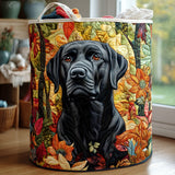 Quilted Laundry Basket – Labrador