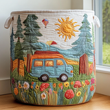 Quilted Laundry Basket – Peaceful Travel