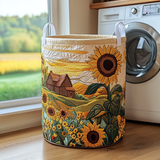Quilted Laundry Basket – Barn and Blooming Meadow