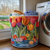 Quilted Laundry Basket – Summer Pattern