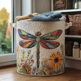 Quilted Laundry Basket – Dragonflies